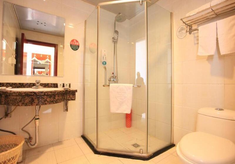 Hotell Greentree Inn Hebei Zhangjiakou Xuanhua Bus Station Shell