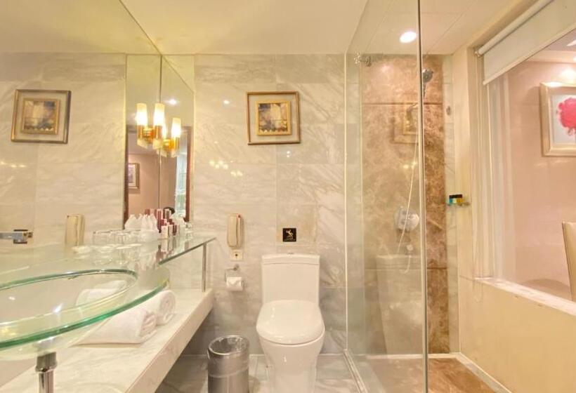 ホテル Zong Tong Da Jiu Dian Guang Zhou Tian He Gang Ding Di Tie Zhan Dian