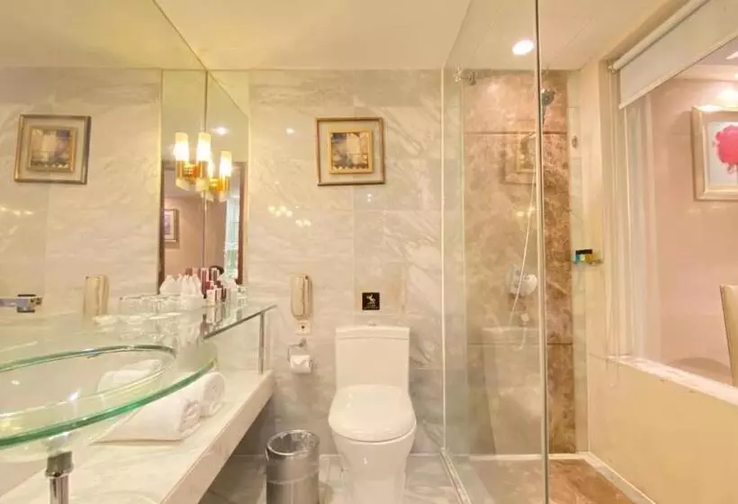 호텔 Zong Tong Da Jiu Dian Guang Zhou Tian He Gang Ding Di Tie Zhan Dian