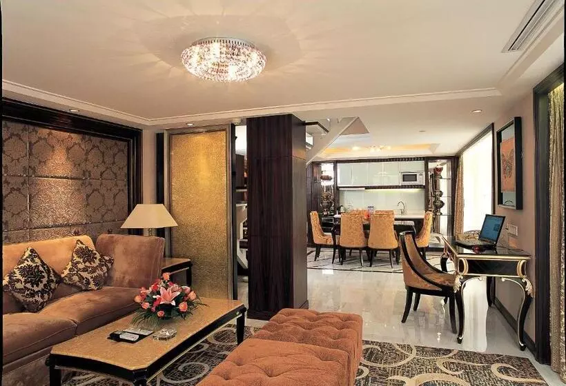 호텔 Zong Tong Da Jiu Dian Guang Zhou Tian He Gang Ding Di Tie Zhan Dian