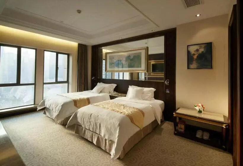 호텔 Zong Tong Da Jiu Dian Guang Zhou Tian He Gang Ding Di Tie Zhan Dian