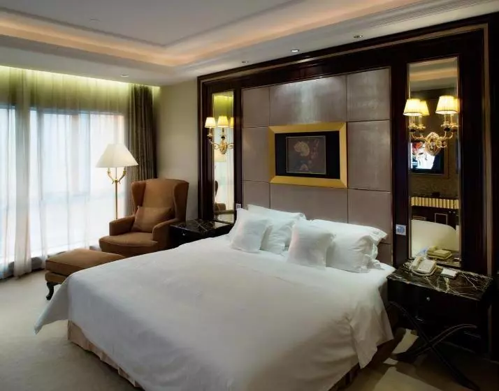 호텔 Zong Tong Da Jiu Dian Guang Zhou Tian He Gang Ding Di Tie Zhan Dian