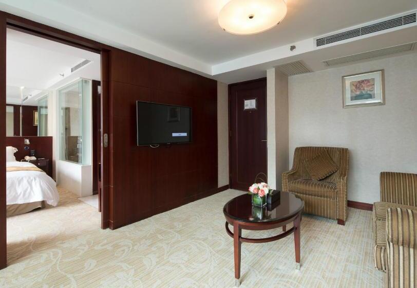 ホテル Zong Tong Da Jiu Dian Guang Zhou Tian He Gang Ding Di Tie Zhan Dian