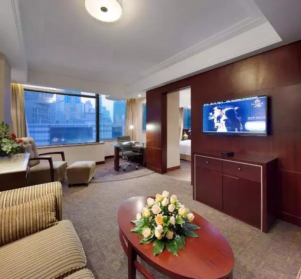 호텔 Zong Tong Da Jiu Dian Guang Zhou Tian He Gang Ding Di Tie Zhan Dian