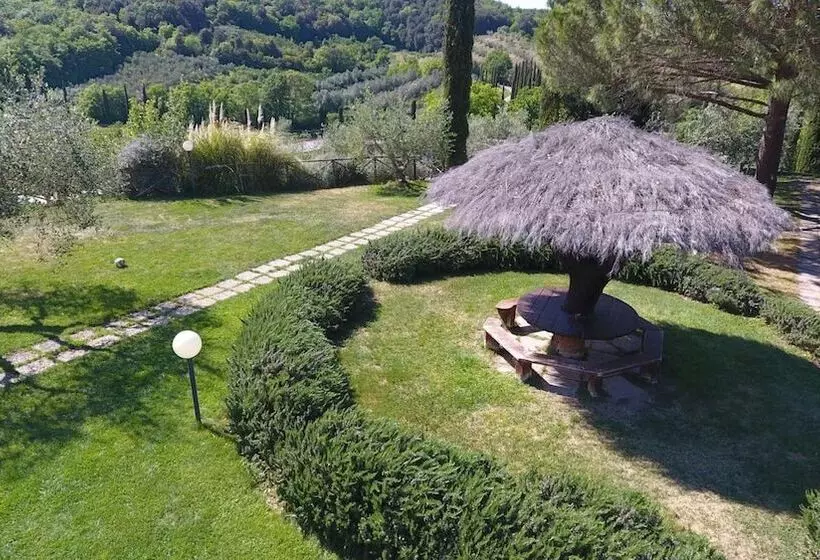 田舎風ホテル Agriturismo Poggio Corbello