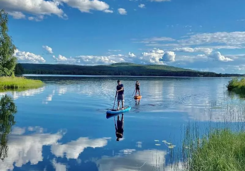 تختخواب و صبحانه The Lodge Torsby