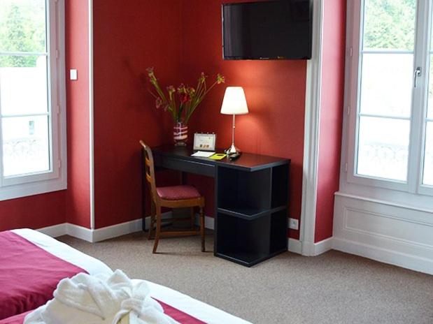 Отель Grand Hôtel De Bourbon Lancy   Logis   Restaurant Et Spa