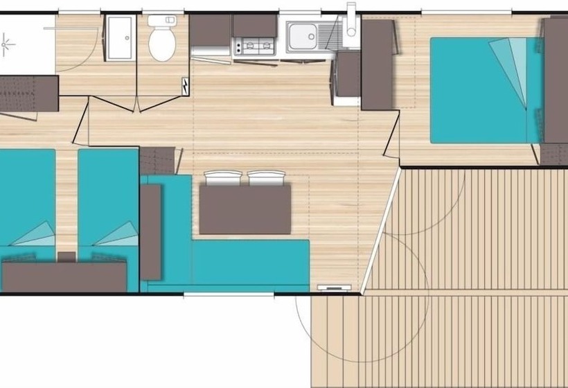 酒店 Camping La Palatrière