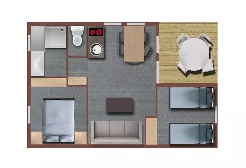 Hotelli Camping La Palatrière