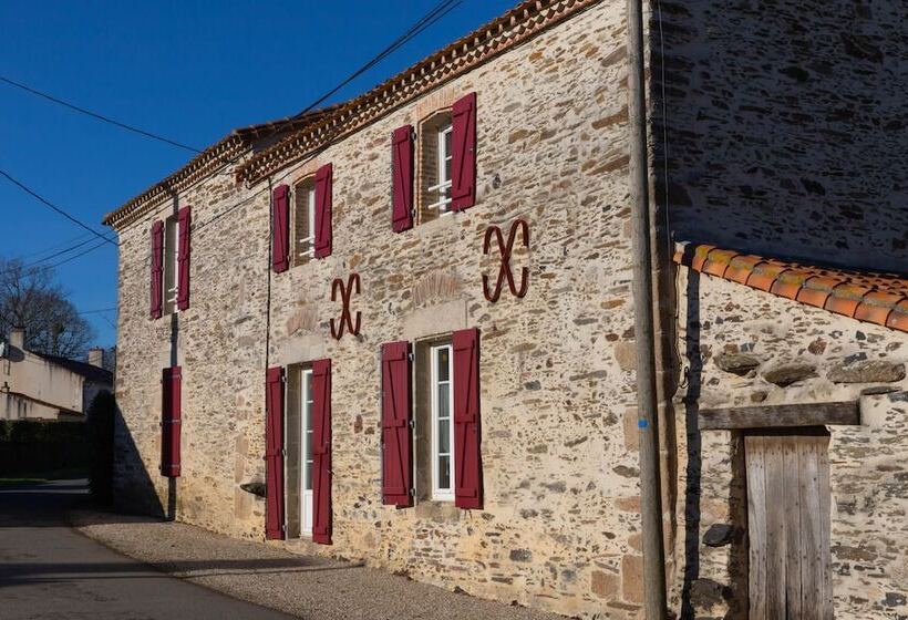 민박 La Halte Du Pelerin Chambres D Hôtes