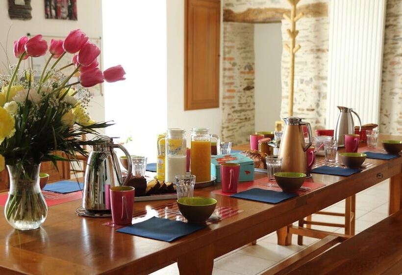 민박 La Halte Du Pelerin Chambres D Hôtes