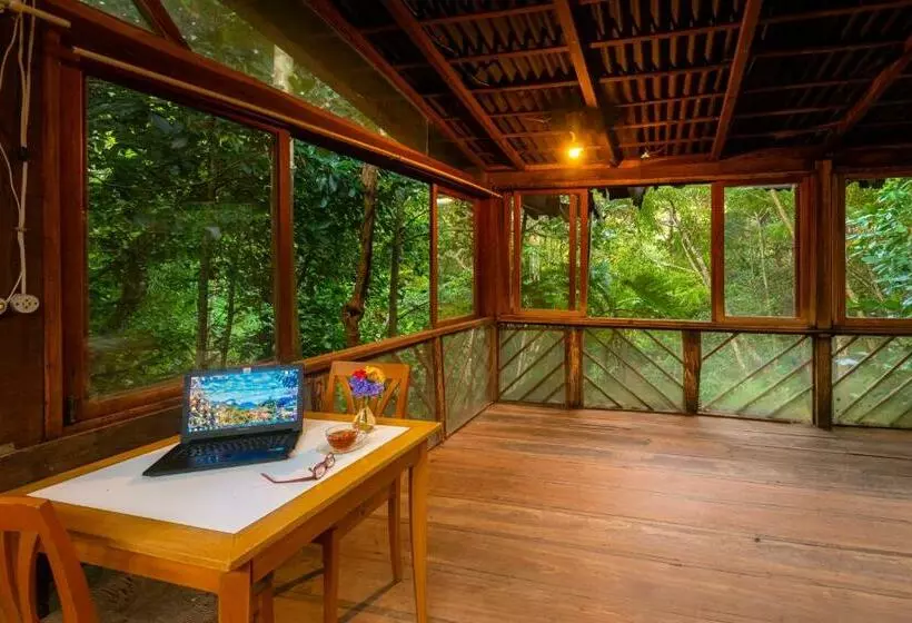 ユースホステル Quarto Privativo Sem Suíte Com Cama De Casal No Dormitório Caminho Da Angélica
