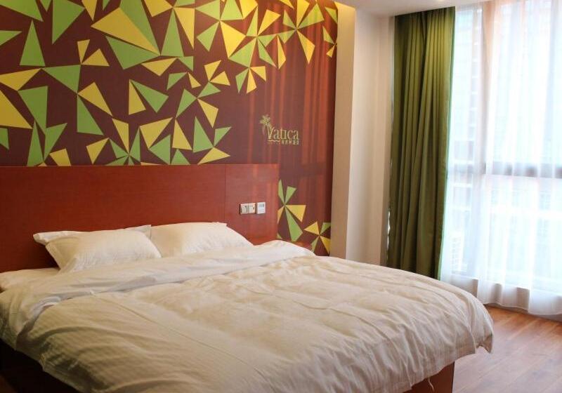 Отель Vatica Fuyang Linquan County Tenghui International City