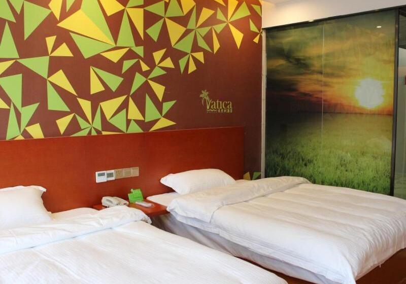Отель Vatica Fuyang Linquan County Tenghui International City