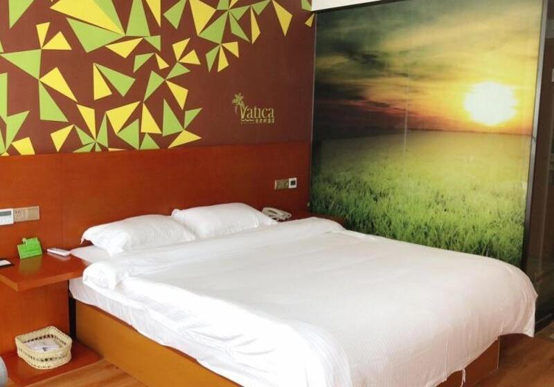 Отель Vatica Fuyang Linquan County Tenghui International City