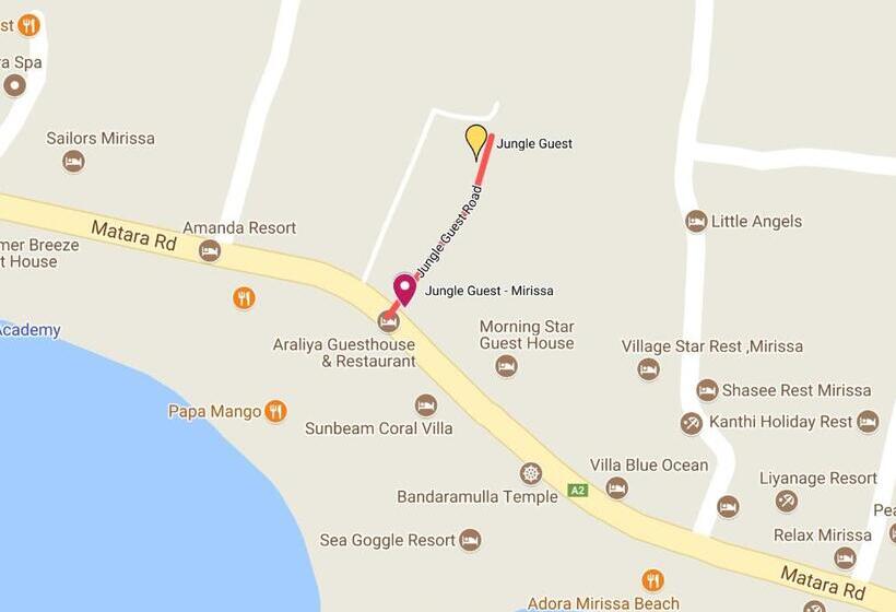 펜션 Jungle Guest ,mirissa