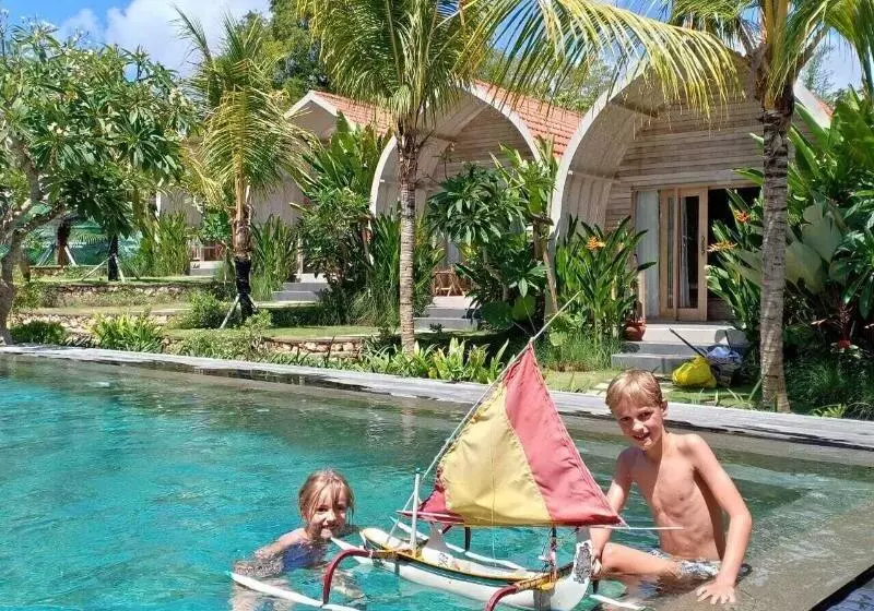 Aamiaismajoitus (B&B) Kompyang Cottage