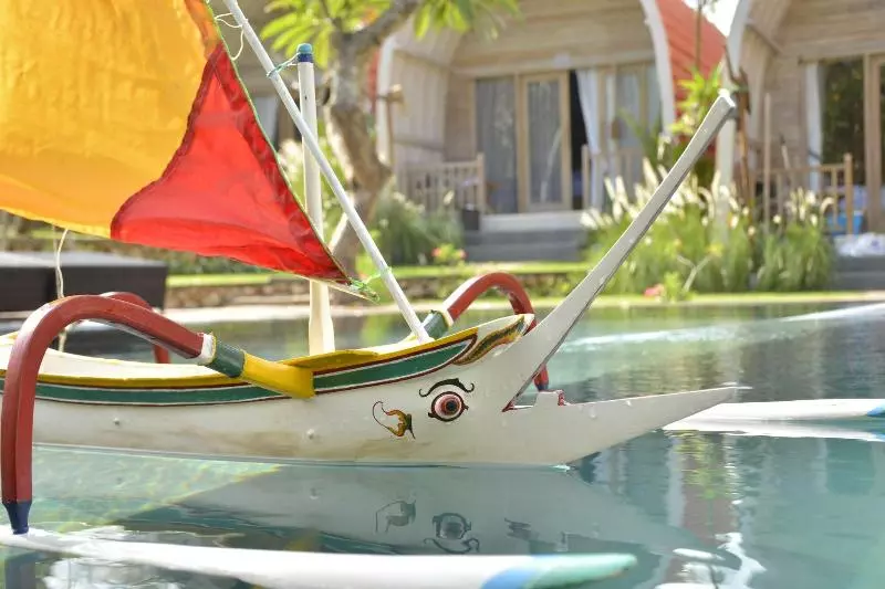 Aamiaismajoitus (B&B) Kompyang Cottage