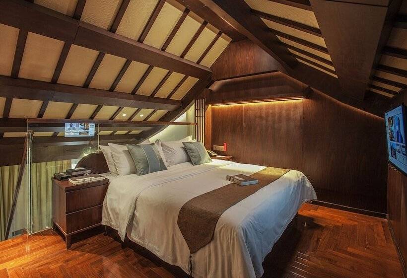 בית מלון כפרי Hejing Chengshang Generations