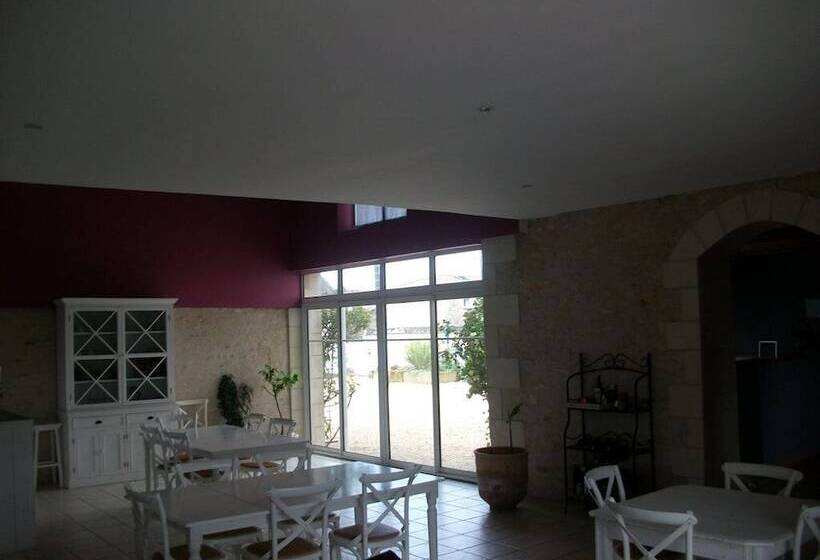 민박 Chambres D Hôtes Logis Des Deux Tours