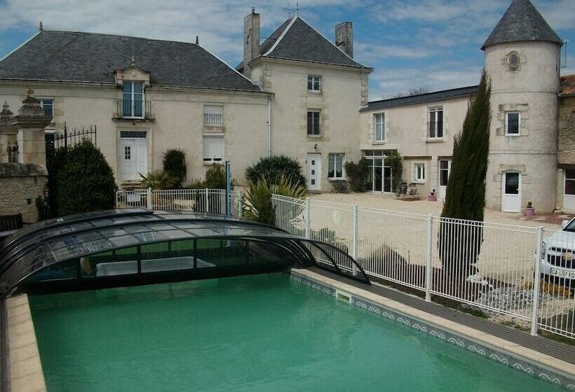 민박 Chambres D Hôtes Logis Des Deux Tours