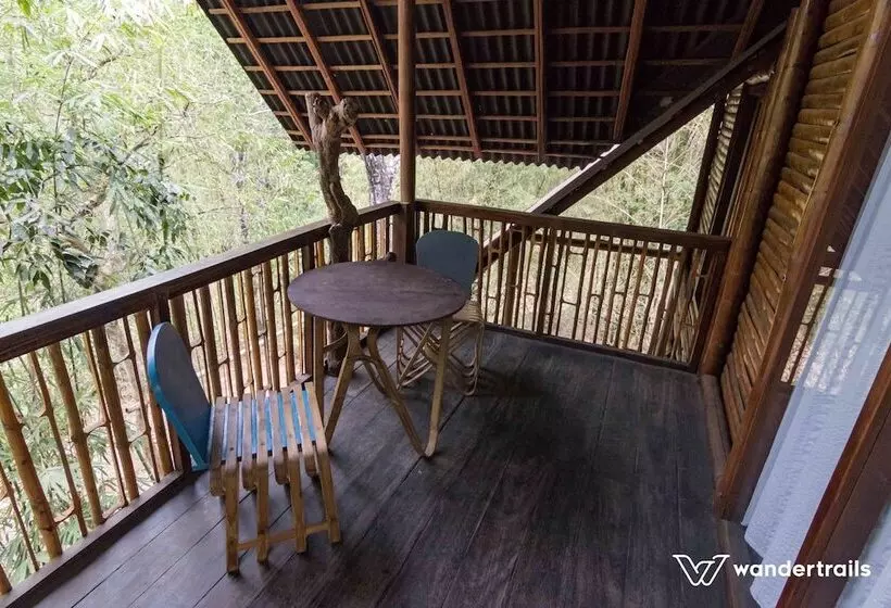 ベッドアンドブレックファースト Uravu Bamboo Grove Resort