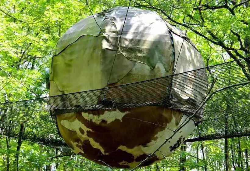 ホテル Moulin De La Jarousse   Les Cabanes