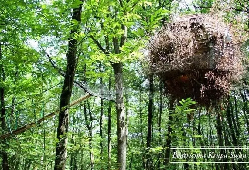 ホテル Moulin De La Jarousse   Les Cabanes