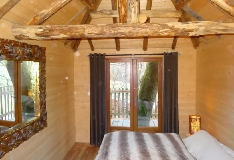 ホテル Moulin De La Jarousse   Les Cabanes