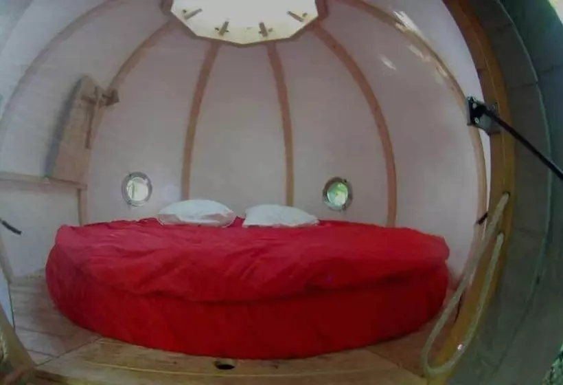 ホテル Moulin De La Jarousse   Les Cabanes