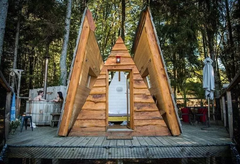 ホテル Moulin De La Jarousse   Les Cabanes