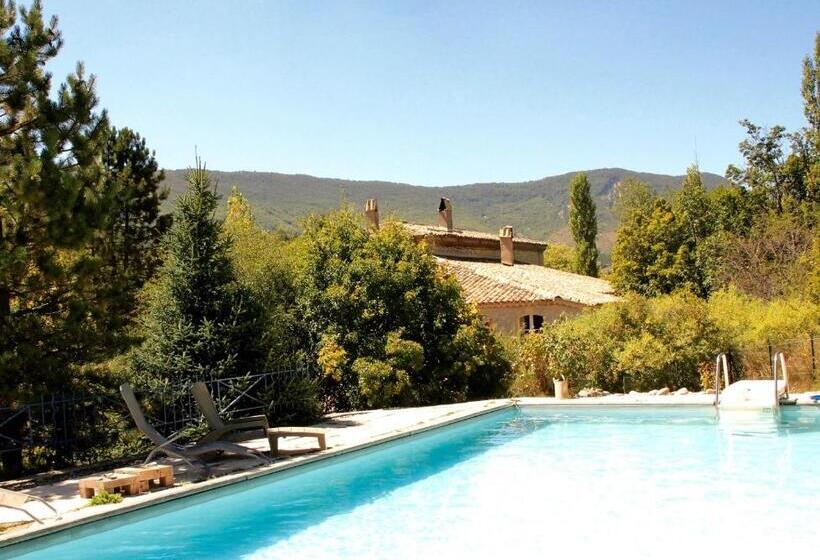 צימר Le Moulin De La Viorne, Gîte Modulable Avec Piscine En Haute Provence