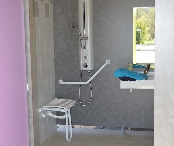 בית מלון כפרי Camping Le Petit Lion Lodges Bois