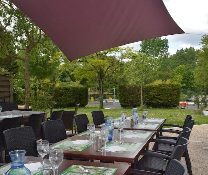 בית מלון כפרי Camping Le Petit Lion Lodges Bois