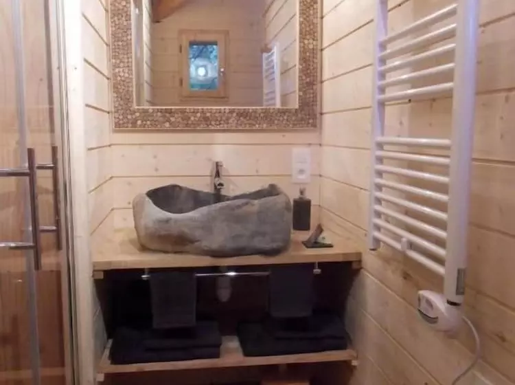 ホテル Cabane D Hôtes Avec Spa Aura Cabana