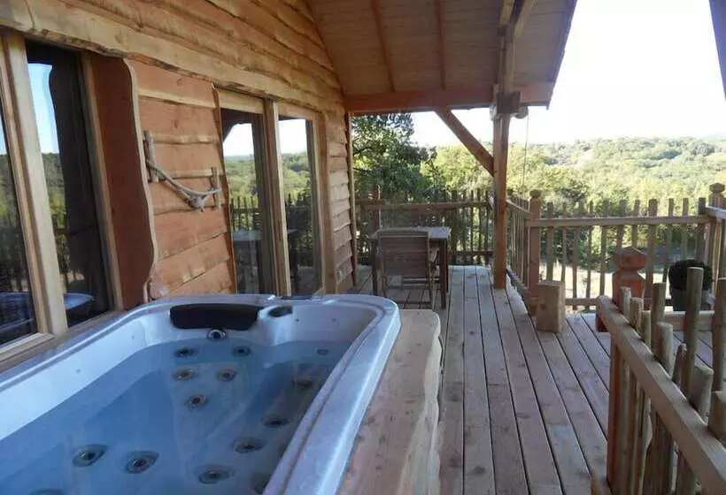 ホテル Cabane D Hôtes Avec Spa Aura Cabana