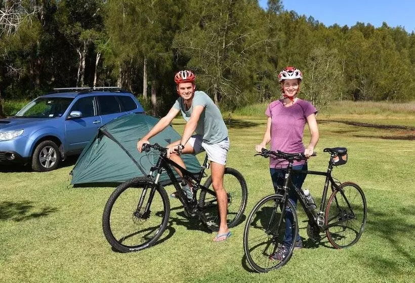 ホテル Diamond Waters Caravan Park