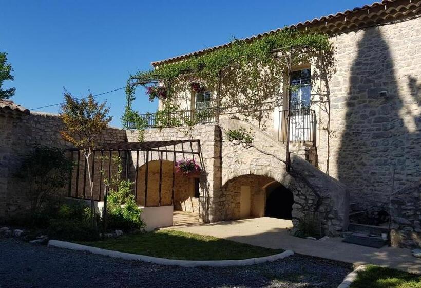 민박 Chambres D Hôtes Au Mas Du Sire