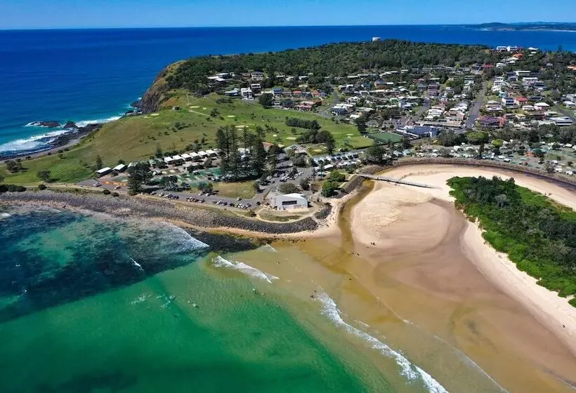 リゾートホテル Crescent Head Holiday Park