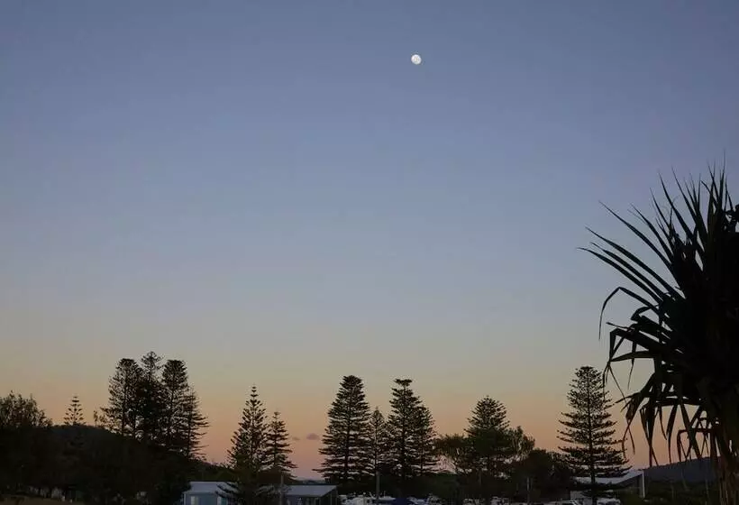 リゾートホテル Crescent Head Holiday Park