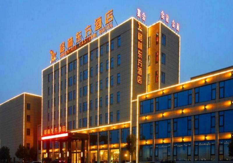 בית מלון כפרי Greentree Eastern Bengbu Huanyuan Bus Station Jingshan Townhall