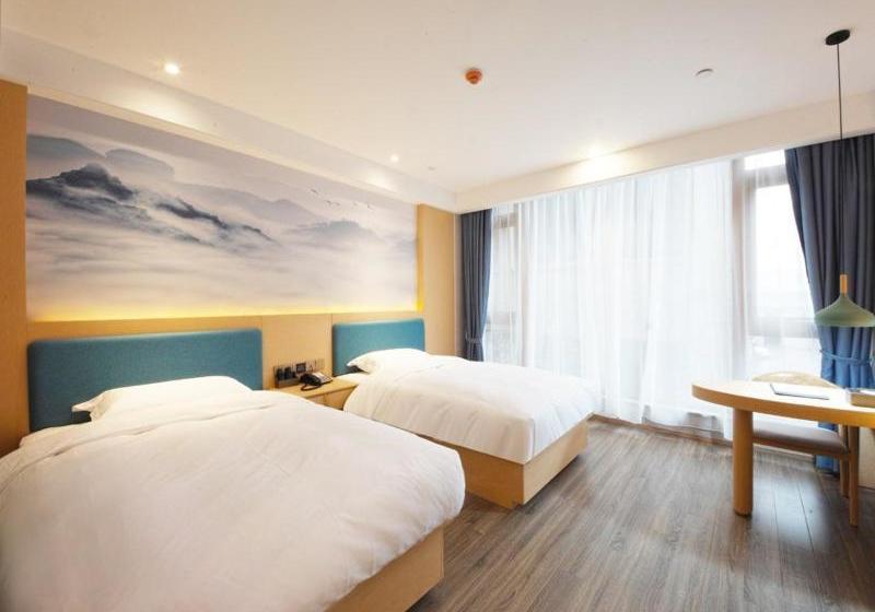 בית מלון כפרי Greentree Eastern Bengbu Huanyuan Bus Station Jingshan Townhall