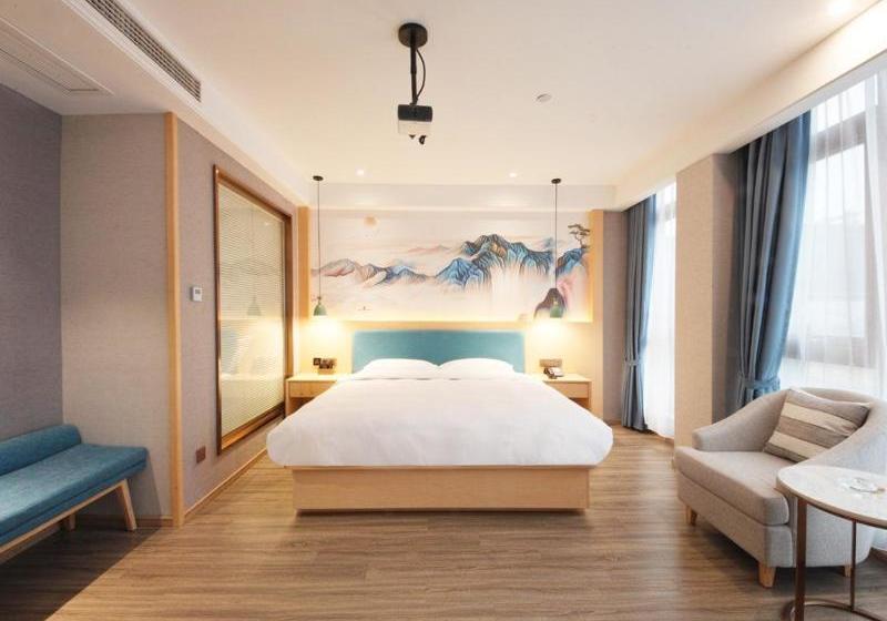 בית מלון כפרי Greentree Eastern Bengbu Huanyuan Bus Station Jingshan Townhall