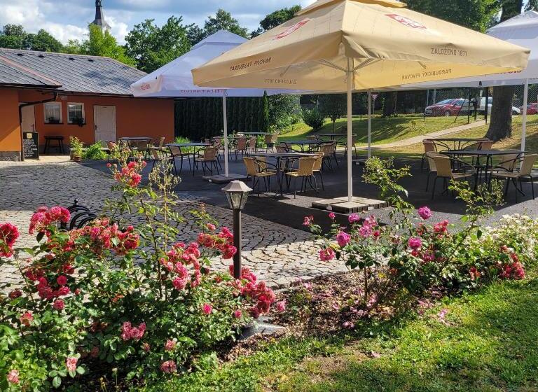 膳宿费 Kavárna A Penzion Reichl