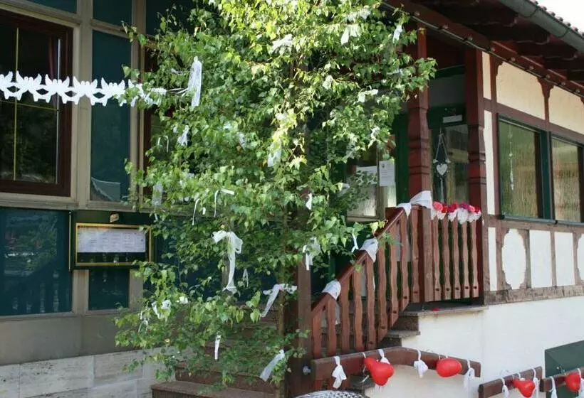 Retkeilymaja Gasthaus&pension Grünes Herz