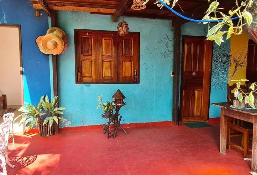 ペンション Vila Shangri La Algodoal  Suítes E Redário