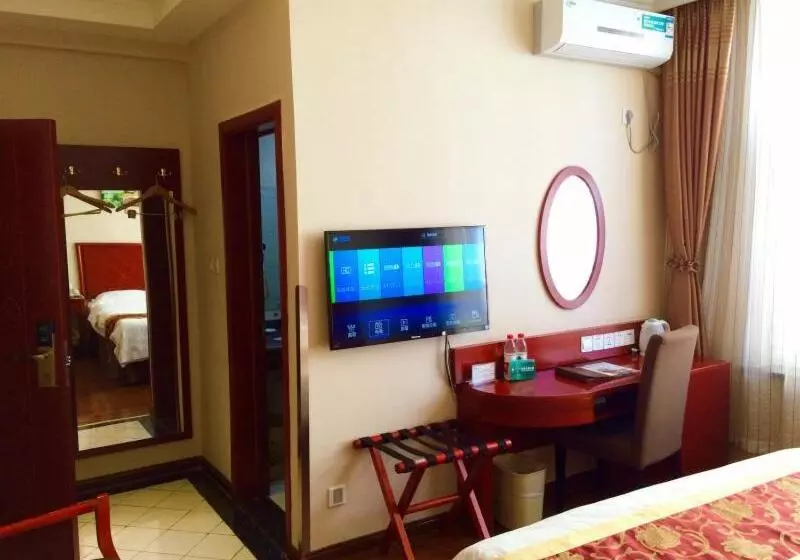 Hotelli Greentree Inn Xinjiang Bole Wanxianghui Express