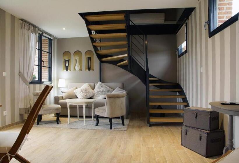 مبيت وإفطار La Cense   Ferme Des Tilleuls