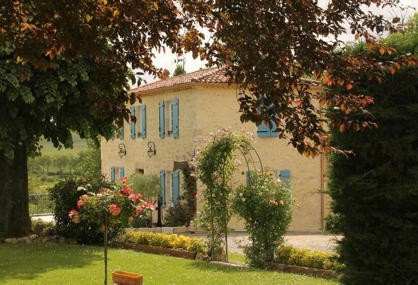 مبيت وإفطار Maison D'hôtes Las Baillargues De Haut