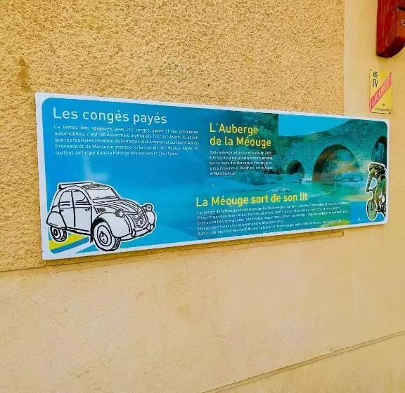 ホテル Auberge De Barret Sur Meouge